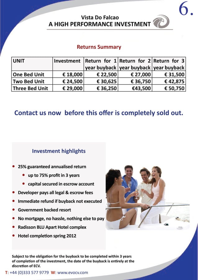 Brochure escrow investment PDF Free Download