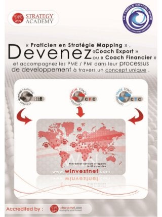 Devenez Coach Cerifié en Export, Finance et Stratégie mapping