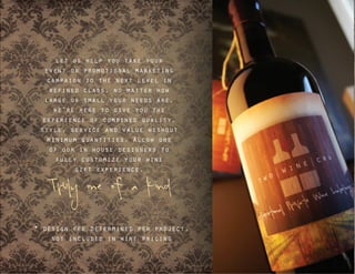 Private Wine Labeling