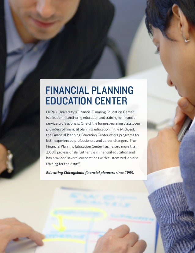Financial Planning Education Center Program and Course Guide 20132014