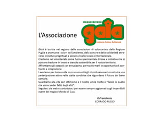 GAIA carta servizi