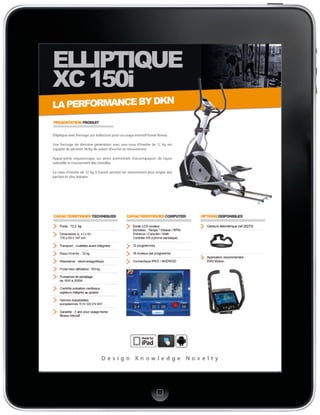 DKN  + IPAD = Notre nouvelle gamme IWeb