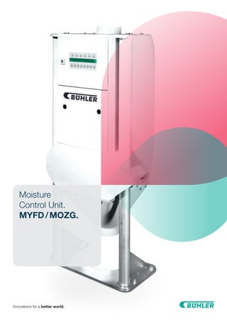 Innovations for a better world.
Innovations for a better world.
Moisture
Control Unit.
MYFD / MOZG.
 