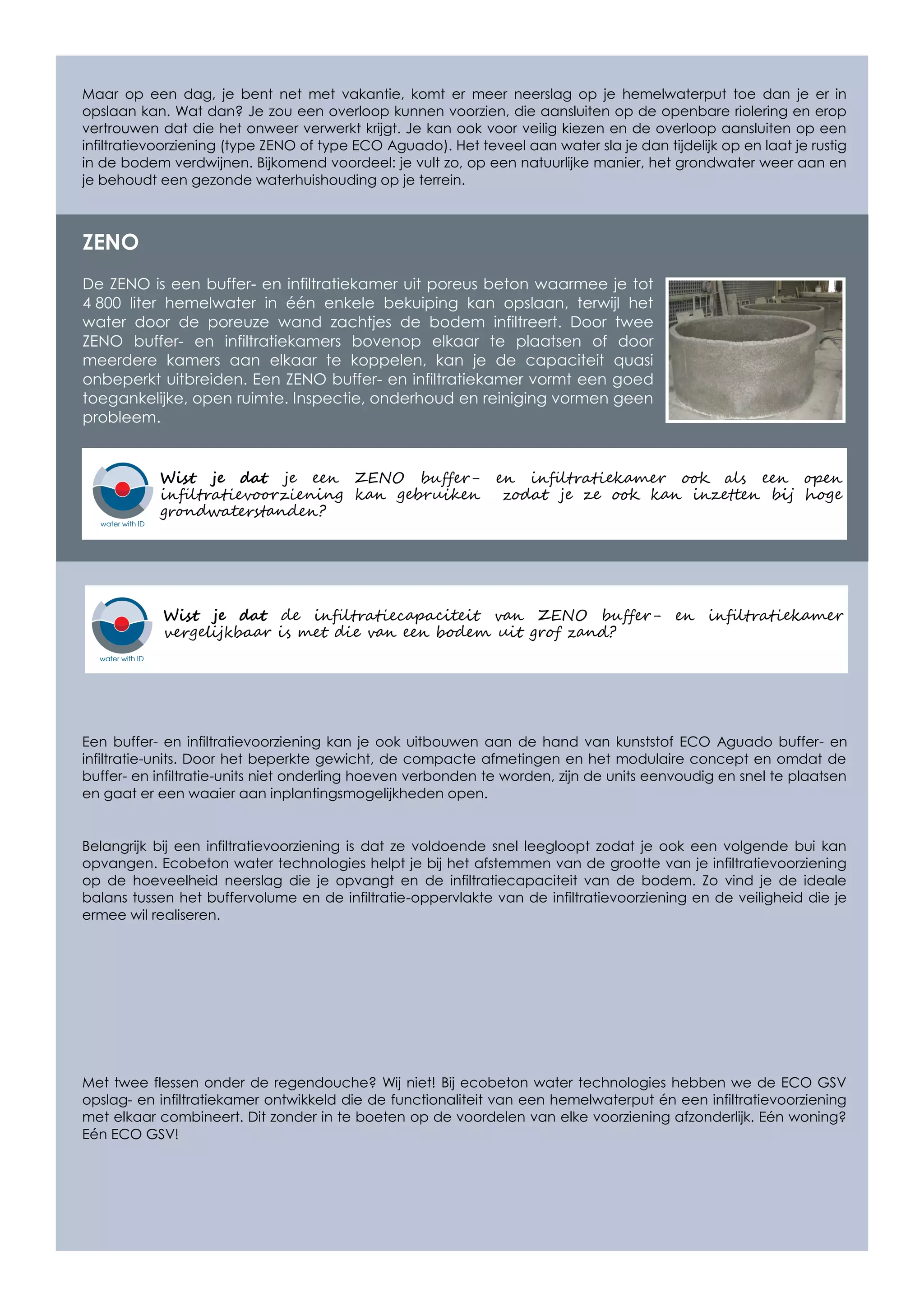 Ecobeton - Brochure Hemelwater | PDF
