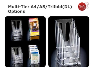 Multi-Tier A4/A5/Trifold(DL)
Options

 