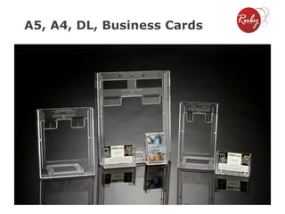 A5, A4, DL, Business Cards

 