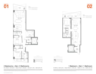 01                                                                                                                                                                                                                                                                                                                                                                                                                                                                                                                                                     02
residence                                                                                                                                                                                                                                                                                                                                                                                                                                                                                                                                               re sid e n ce

                                                                                                                                                                                      terraces
                                                                                                                                                                                      dotted lines - floors 8th thru 12th, 19th thru 23rd
                                                                                                                                                                                                     29th thru 33rd and 39th thru 43rd

                                                                                                                                                                                      solid lines - floors 3rd thru 7th, 14th thru 18th
                                                                                                                                                                                                    24th thru 28th and 34th thru 38th




                                                                                                                                                                                                                                                                                                                                                                                                                                                                                                                         terraces
                                                                                                                                                                                                                                                                                                                                                                                                                                                                                                                         dotted lines - floors 8th thru 12th, 19th thru 23rd
                                                                                                                                                                                                                                                                                                                                                                                                                                                                                                                                        29th thru 33rd and 39th thru 43rd

                                                                                                                                                                                                                                                                                                                                                                                                                                                                                                                         solid lines - floors 3rd thru 7th, 14th thru 18th
                                                                                                                                                                                                                                                                                                                                                                                                                                                                                                                                       24th thru 28th and 34th thru 38th




                                                                                                                                                                                                                                                 B I S C AY N E B AY                                                  B I S C AY N E B AY




                                                                                                                                                                                                                             01     02      03       04      05      06       07      08         01     02       03      04       05      06      07       08




2 Bedrooms + Den / 2 Bathrooms                                                                                                                                                                                                                                                                                                                                                                                 1 Bedroom + Den / 1 Bathroom
AC: 1,435 Sq. Ft. 134.70 Sq. Mt. // Terrace: 181 Sq. Ft. 16.8 Sq. Mt. // Total Sq. Ft.: 1,616 // Total Sq. Mt.: 150.1                                                                                                                                                                           AC: 964 Sq.. Ft.  86.2 Sq.. Mt.  //   Terrace: 165 Sq.. Ft.  15.3 Sq.. Mt.   //   Total Sq.. Ft.: 1,129   //   Total Sq.. Mt.: 104.8
Stated dimensions are measured to the exterior boundaries of the exterior walls and the centerline of interior demising walls and in fact vary from the dimensions that would be determined by using the description and definition of the “Unit” set forth in the Declaration (which           Stated dimensions are measured to the exterior boundaries of the exterior walls and the centerline of interior demising walls and in fact vary from the dimensions that would be determined by using the description and definition of the “Unit” set forth in the Declaration (which
generally only includes the interior airspace between the perimeter walls and excludes interior structural components).  For your reference, the area of the Unit, determined in accordance with those defined unit boundaries, is + or - 1,311 sq. ft. for units 01.  Note that measurements   generally only includes the interior airspace between the perimeter walls and excludes interior structural components).  For your reference, the area of the Unit, determined in accordance with those defined unit boundaries, is + or - 854 sq. ft. for units 02.  Note that measurements
of rooms set forth on this floor plan are generally taken at the greatest points of each given room (as if the room were a perfect rectangle), without regard for any cutouts. Accordingly, the area of the actual room will typically be smaller than the product obtained by multiplying      of rooms set forth on this floor plan are generally taken at the greatest points of each given room (as if the room were a perfect rectangle), without regard for any cutouts. Accordingly, the area of the actual room will typically be smaller than the product obtained by multiplying the
the stated length times width. All dimensions are approximate and may vary with actual construction, and all floor plans and development plans are subject to change.                                                                                                                           stated length times width. All dimensions are approximate and may vary with actual construction, and all floor plans and development plans are subject to change.
 