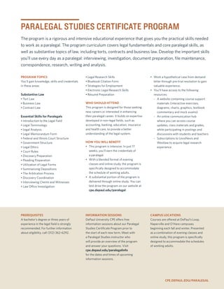 Why Depaul Paralegal Certificate Is A Must Have - 101r656