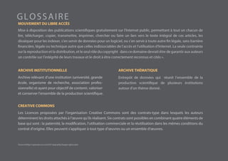 Libre accès aux publications scientifiques