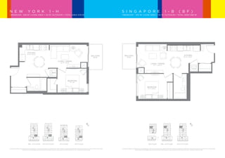 N E W                                   Y ORK                                      1 - H                                                                                                                                                                         S I N G A P OR E                                                                       1 - B                     ( B F )
                1 BEDROOM - 529 SF. LIVING AREA + 50 SF. OUTDOOR = TOTAL AREA 579 SF.                                                                                                                                                                                            1 BEDROOM – 533 SF. LIVING AREA + 50 SF. OUTDOOR = TOTAL AREA 583 SF.


                                                                                                                                                                                                                                                                                                                         810       811


                                                                                                                                                                                                                                                                                                                        809         812

                                                                                                                                                                                                                                                                                                                        808        801

                                                                                                                                                                                                                                                                                                                         807      802

                                                                                                                                                                                                                                                                                                                         806      803

                                                                                                                                                                                                                                                                                                                        805       804




                                                                                                                                                                                                                                                                                                                      8TH FLOOR
                                                                                                                                                                                                                                                                                                                          13       14

                                                        KITCHEN                                                                                                                                                                                                                                                          12         15
                                                        11' 4" x 6' 5"
                                                                                                                                                                                                         BALCONY                                                                      BALCONY                            11         16                                                                       KITCHEN
                                                                                                                                                                                                               50 SF.                                                                      50 SF.                                                                                                           12' 3" x 10'4"
                                                                                                                                                                                                                                                                                                                         10         01

                                                                                                                    LIVING / DINING                                                                                                                                                                                      09        02
                                                                                                                          14' 3" x 8' 8"
                                                                                                                                                                                                                                                                                                                         08        03     LIVING / DINING
                                                                                                                                                                                                                                                                                                                                                 11' 1 " x 10' 11"
                                                                                                                                                                                                                                                                                                                    07 06         05      04
                                                                                                                                                                                                                                                                                                                                                                                                                             W/D

                                                                                                         W/D
                                                                                                                                                                                                                                                                                                           6TH-7TH FLOOR
                                                                                                                                                                                                                                                                                                                                           13      14
                                                                                                                                                                                                                                                                                                                          14       15
                                                               810    811                                                              BEDROOM                                                                                                                             910      911
                                                                                                                                                                                                                                                                                                                                          12       15

                                                                                                                                           11' x 9'                                                              810     811                                                                                             13        16      11      16
                                                              809      812
                                                                                                                                                                                                                809      812                                           909           912                                 12         17    10       01
                                                              808      801
                                                                                                                                                                                                                808      801
                                                                                                                                                                                                                                                                       908          901                                   11       BEDROOM
                                                                                                                                                                                                                                                                                                                                   01
                                                                                                                                                                                                                                                                                                                                      09 02
                                                              807     802
                                                                                                                                                                                                                 807     802
                                                                                                                                                                                                                                                                                                                                     11' 1" x 9' 03
                                                                                                                                                                                                                                                                                                                                          08     5"
                                                              806     803
                                                                                                                                                                                                                                                                       907          902                                   10       02
                                                                                                                                                                                                                 806     803
                                                                                                                                                                                                                                                                                                                                     07 06        05     04
                                                              805     804                                                                                                                                                                                              906          903                                  09        03
                                                                                                                                                                                                                805      804


                                                                                                                                                                                                                                                                      905           904                                        6TH-7TH FLOOR
                                                            8TH FLOOR                                                                                                                                                                                                                                               08 07 06 05 04
                                                                                                                                                                                                              8TH FLOOR                                                                                                                            15
                                                                                                                                                                                                                                                                                                                                           14
                                                                13     14                                                                                                                                                     KITCHEN                                                                                                                                   13    14
                                                                                                              BALCONY
                                                                                                                                                                                                                                                                  9TH FLOOR                                3RD-5TH FLOOR
                                                                                             810   811                                                                                                            13     14 3" x 10'4"
                                                                                                                                                                                                                          12'                                                                                                             13       16
                                                              12       15
                                                                                                               50 SF.                                                                                                                                                                                                                                                   12    15
        KITCHEN                                                                                                                                                                                                  12      15                                                                                                               12       17
                                                                                                                                                                                                                                                                                                                                                                        11     16
                                                               11        16                 809    812
        11' 4" x 6' 5"
                                                                                                               BALCONY                                                                                           11       16                                                                                                               11      01
                                                               10        01                 808    801
                                                                                                                 50 SF.                          LIVING / DINING                                                                                                                                                                                                        10     01
                                                                                                                                                      11' 1 " x 10' 11"                                          10       01                                                                                                               10     02

                                                                                                                                                                                                                                                            SUITE: 1-H
                                                               09     02                     807   802                                                                                                                                                                                                                                                                  09    02
                                                           LIVING / 03
                                                                    DINING                                                                                                                                                                                                                                                                09      03
                                                                                                                                                                                                                                                                                                                                                                                                                                                                               SUIT
                                                                                                                                                                                                                 09      02
                                                              08                             806   803                                                                                                                                  W/D                                                                                                                             08    03

                                                                                                                                                                                                                                                            AREA: 529 SF
                                                               14' 3" x 8' 8"
                                                                                                                                                                                                                 08      03
                                                           07 06      05      04
                                                                                            805    804

                                                                                                                                                                                                            07 06        05    04                           BALCONY 50 SF
                                                                                                                                                                                                                                                                                                                                     08 07 06 05 04                  07 06    05    04
                                                                                                                                                                                                                                                                                                                                                                                                                                                                               ARE
                                                                                                                                                                                                                                                                                                                               3RD-5TH FLOOR
                                                                                                                                                                                                                                                                                                                                                                                                                                                                               BAL
                                                                                                                                                                          2011-10-14 2:25:00 PM




reet                                                   6TH-7TH
                                                      W/D            FLOOR                 8TH FLOOR
                                                                                                                                                                                                    6TH-7TH FLOOR
                                                                                                                                                                                                                                                                                                                                           6TH-7TH FLOOR

                         910   911
                                                              13
                                                                 Disclaimer
                                                                14    15
                                                                      All ﬂoor plans
                                                                      16 BEDROOM
                                                                                    : Materials, speciﬁcations & ﬂoor plans are subject
                                                                                               13

                                                                                              12
                                                                                                     14

                                                                                                     15
                                                                                                                                 to change without notice. All renderings are artist's tions.
                                                                                                                                                                                       concep
                                                                                                                                BALCONYspace may vary from the stated ﬂoor area. E.&O.E.
                                                                                             have approximate dimensions. Actual usable
                                                                                                                                    ﬂoor
                                                                                                                                     BEDROOM
                                                                                                                                                                       14   15
                                                                                                                                                                                                  68 Merton StreetKITCHEN                                                                       1:50
                                                                                                                                                                                                                                                                                                                                           205    206                   14    15                     13      14

                                                                                                                                                                                                                                                          12' 3" x 10'4"                                                                                                13    16                     12      15
                                                                                                                      810   811   50 SF. 1" x 9' 5"
                                                                                                                                      11'         910 911                                                                                                                                                                                 204     207
                                                                                   11' x 9'                                                                 Toronto, Ontario
                                                                                                                                                                      13    16                                                                                                                                     Disclaimer : Materials, speciﬁcations & ﬂoor plans are subject
                                                                                                                                                                                                                                                                                                                                                                           to change without notice. All renderings are artist's tions.
                                                                                                                                                                                                                                                                                                                                                                                                                                 concep
        BALCONY 909            912                            12         17                  11     16                                                                                                                                                                                                                                                     12   17
                                                                                                                                                                                                                                                                                                                        All ﬂoor plans have approximate dimensions. Actual usable
                                                                                                                                                                                                                                                                                                                                    203     208                                   11   16
                                                                                                                                                                                                                                                                                                                                                                              ﬂoor space may vary from the stated ﬂoor area. E.&O.E.
             50 SF.                                                                                                       809    812                    909        912                                           12       17
                         908   901                             11        01                  10     01                                                                                             Project 10025                                                                                                                          202
                                                                                                                                                                                                                                                                                                                                                   201                  11     01                    10      01
                                                                                                                          808    801                    908       901                             LIVING / DINING 01
                                                                                                                                                                                                   14 October 2011
                                                                                                                                                                                                             11
                         907   902                             10     02                     09    02                                                                                                11' 1 " x 10' 11"                                                                                                                                                  10    02                     09     02
                                                                                                                           807   802                    907       902                                             10     02
                         906   903                             09     03                     08    03                                                                                                                                                                                                                                                                   09    03                     08      03
                                                                                                                           806   803                    906       903                                            09      03                                            W/D
                         905   904                                                        07 06    05    04                                                                                                                                                                                                                                                                                      07 06      05    04
                                                           08 07 06 05 04                                                 805    804                                                                                                                                                                                                 101 102 103 104                 08 07 06 05 04
                                                                                                                                                        905      904
                                                                                                                                                                                                            08 07 06 05 04


                      9TH FLOOR                       3RD-5TH FLOOR 6TH-7TH FLOOR
                                                        3RD - 5TH FLOOR 6TH-7TH FLOOR                                     8TH FLOOR                   9TH FLOOR
                                                                                                                                                                                                                                                                                                                                    2NDFLOOR 3RD-5TH FLOOR 6TH-7TH FLOOR
                                                                                                                                                                                                                                                                                                                                     2ND
                                                                                                                                                                                                                                                                                                                                         FLOOR 3RD - 5TH FLOOR 6TH-7TH FLOOR
                                                                                                                          8TH FLOOR                   9TH FLOOR                                     3RD-5TH FLOOR
                                                                                              14   15                                                                                                                                                                                       SUITE: 1-B (BF)                                                                                       14   15

               SUITE: 1-H                                                 13      16
                                                                                                                     13      14
                All areas and stated room dimensions910 approximate. Floor area measured in accordance with Tarion Warranty Corporation bulletin #22. Actual living area will vary from the floor area stated.
                                                     are  911                                                                                             BALCONY
                            The purchaser acknowledges that the actual unit purchased may be a reverse layout to the plan shown. E. & O.E. Illustration is artist concept.
                                                                                                                                                                                                                                                                                            AREA: 533purchaser acknowledges that the actual unit purchased may be a206
                                                                                                                                                                                                                                                                                                           The
                                                                                                                                                                                                                                                                                                               SF
                                                                                                                                                                                                                                                                                 All areas and KITCHEN dimensions are approximate. Floor area measured in accordance with Tarion Warranty Corporation bulletin #22. Actual living area will vary from the floor area stated.
                                                                                                                                                                                                                                                                                               stated room                                                       205
                                                                                                                                                                                                                                                                                                                                                                                                 13    16
                                                                                                                                                                                                                                                                                                                                                                        reverse layout to the plan shown. E. & O.E. Illustration is artist concept.
                                                                                                                                                              BEDROOM                                                                                                                         12' 3" x 10'4"
               AREA: 529 SF           909     912                         12       17
                                                                                                          12       15           SUITE: 1-H                    50 SF.
                                                                                                                                                                11' 1" x 9' 5"                                                                                                              BALCONY 50 SF                                                       204    207
                                         2:25:00 PM




                                                                                                                                                                                                                                                                                                                                                                                                     12      17
                           BALCONY
               BALCONY 50 SF SF.      908     901                          11      01
                                                                                                          11        16          AREA: 529 SF                                                                                                                                                                                                                            203   208
                              50                                                                                                                                                                                                                                                                                                                                                                     11      01
                                 68907 902
                                        Merton Street 10 02                                               10       01           BALCONY 50 SF                                                                                       LIVING / DINING                                                                                                                     202
                                                                                                                                                                                                                                                                                                                                                                              201

                                                                                                                                                                                                                                      11' 1 " x 10' 11"                                                                                                                                              10     02
G / DINING                                                                                                                 09    02
 