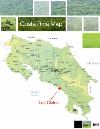 Costa Rica Map
 