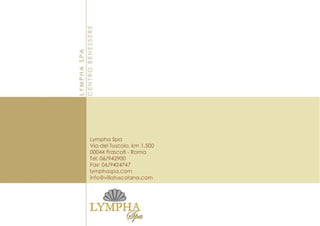 Brochure Lympha