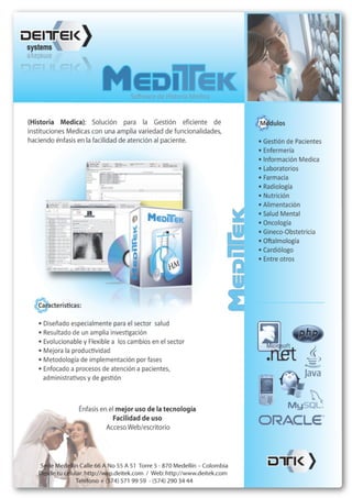 Brochure Meditek EHR