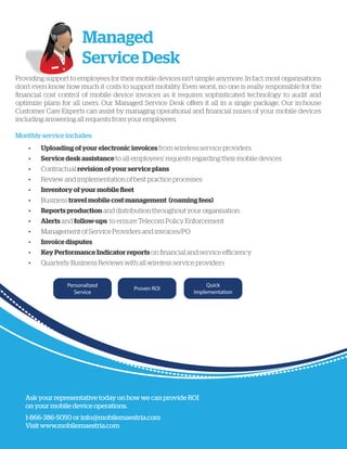 Mobile Maestria Brochure | PDF