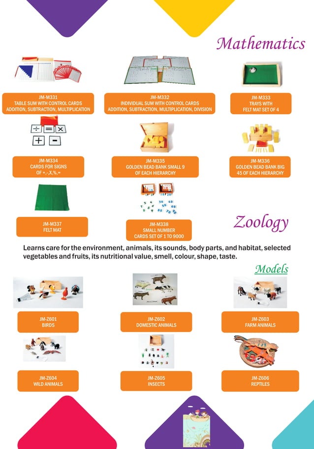 Quality Montessori Materials Brochure PDF