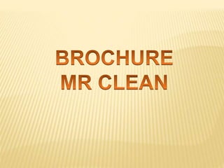Brochure mr clean