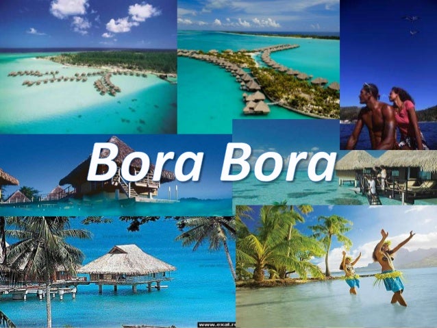 Brochure of bora bora
