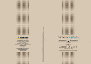 Brochure of prateek grand city in ghaziabad