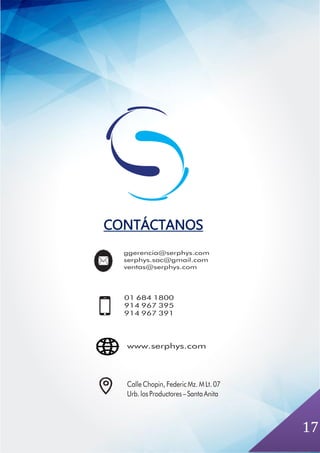 17
CONTÁCTANOS
 
