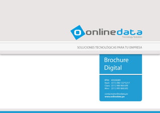 Brochure Online Data 2010