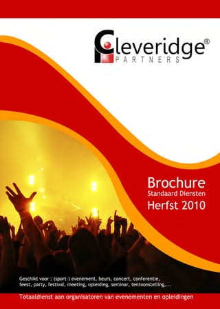 Brochure Cleveridge : Herfst 2010