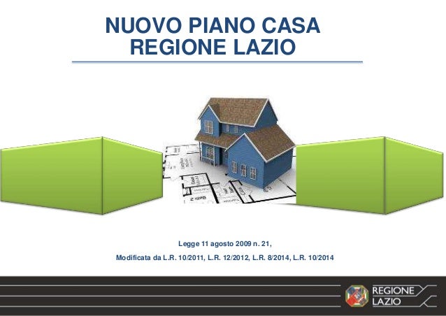 Nuovo piano casa: il piano dei cittadini Piano casa governo italiano
