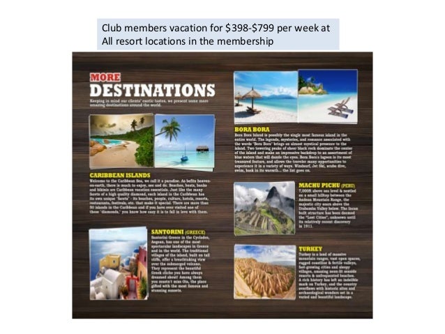 brochure or one stop vacation planner