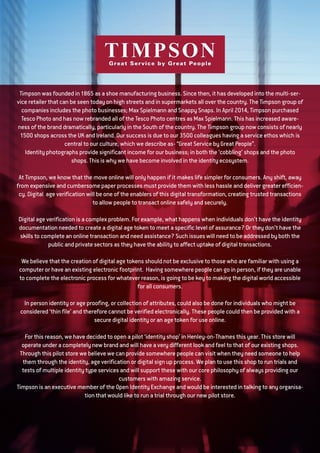 Online Age Checking: The Time Has Come.. symposium brochure