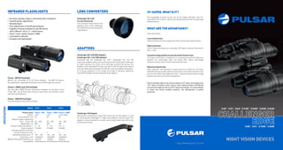 Brochure PULSAR NV devices Challenger & Edge| Optics Trade