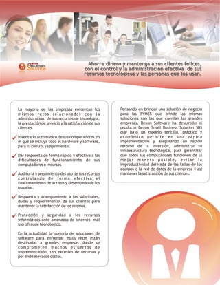 Brochure sbs