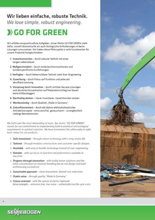 Sennebogen  - Manejo de Materiales