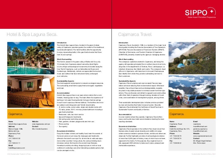peru travel brochures