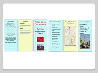 Brochures madrid