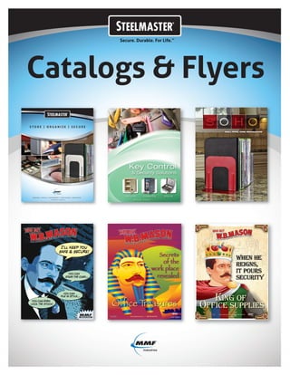 Secure. Durable. For Life.™

Catalogs & Flyers

Industries

 