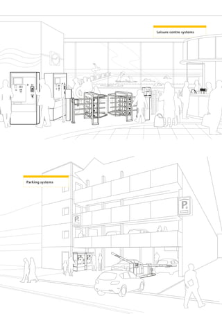 Parking systems
Leisure centre systems
 
