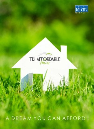 TDI City Affordable Homes sector 110 mohali chandigarh  