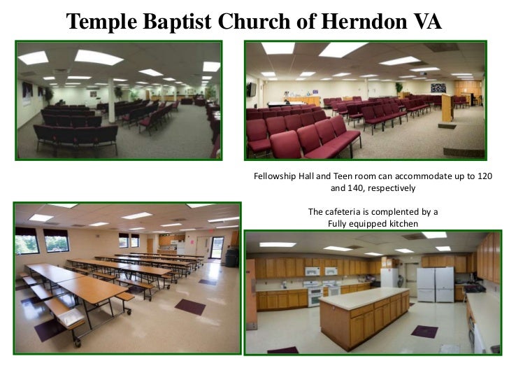 For Sale Temple Baptist Church Of Herndon Va
