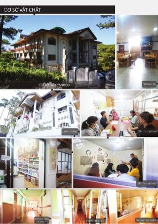 Brochure Trường Anh ngữ TALK - Baguio