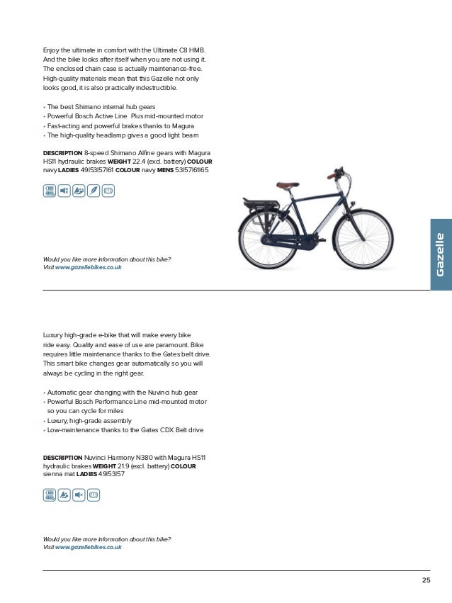 gazelle cityzen c8 belt drive bike