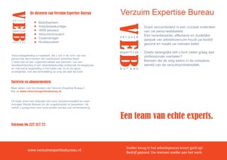 Brochure Verzuim Expertise Bureau