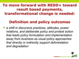 REDD+ progress: a qualitative comparative analysis
