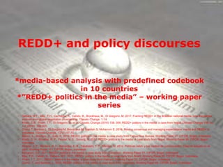 An introduction to CIFOR's global comparative study on REDD+ (GCS-REDD+)