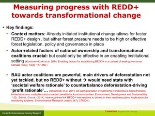 An introduction to CIFOR's global comparative study on REDD+ (GCS-REDD+)