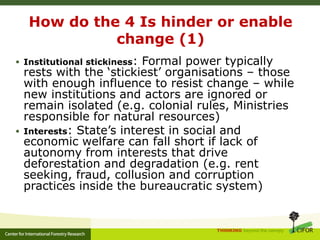 An introduction to CIFOR's global comparative study on REDD+ (GCS-REDD+)