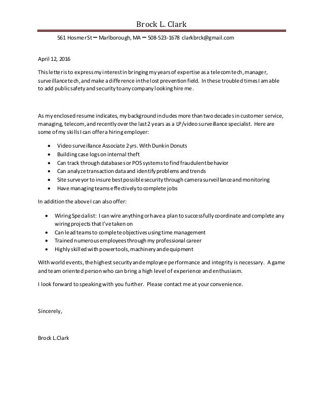 brock resume cover letter sport job sport management cover letter