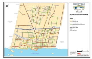 HIGHWAY 401
HIGHWAY 401
CENTENNIAL RD
KING ST W
S
T
E
W
A
R
T
B
L
V
D
KING ST E
ORM
OND
ST
N
A
U
G
U
S
T
A
R
D
W
IN
D
S
O
R
D
R
P
E
R
T
H
S
T
O
X
F
O
R
D
A
V
E
PARKEDALE AVE
CENTRAL
AVE E
PEARL ST E
CENTRAL AVE W
W
ILL
IA
M
ST
W
AL
L
ST
N
A
U
G
U
S
T
A
R
D
CONCESSION 3
6
7
8
9
10
11
12
13
14
15
16
LOT 17
CONCESSION 1
8
9 7
11
13
15 12 10
16
14
LOT 17 6
CONCESSION 2
Ü
Active Transportation Network
Legend
Brock Trail
Future Brock Trail
Potential Spine Cycling Routes
Potential Neighbourhood Cycling Routes
Waterfront Trail
Provincial Highway
Railway
Future Roads
Approved by MMAH February 9, 2012
St. Lawrence River
TOWNSHIP OF
ELIZABETHTOWN-
KITLEY
TOWNSHIP OF
ELIZABETHTOWN-
KITLEY
Schedule 5
Interpretation Note: This
Schedule will be read and
interpreted in conjunction
with the Official Plan in its
entirety.
0 1
0.5
km
 