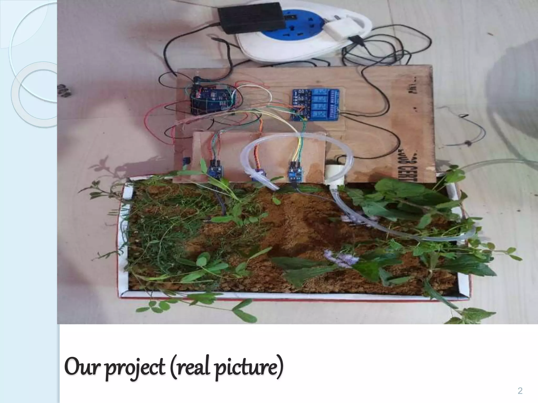 Advanced irrigation system using Arduino | PPT