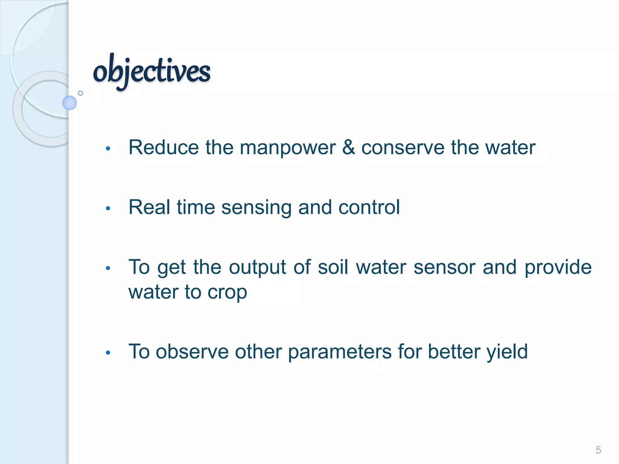 Advanced irrigation system using Arduino | PPTX | Gardening | Home & Garden