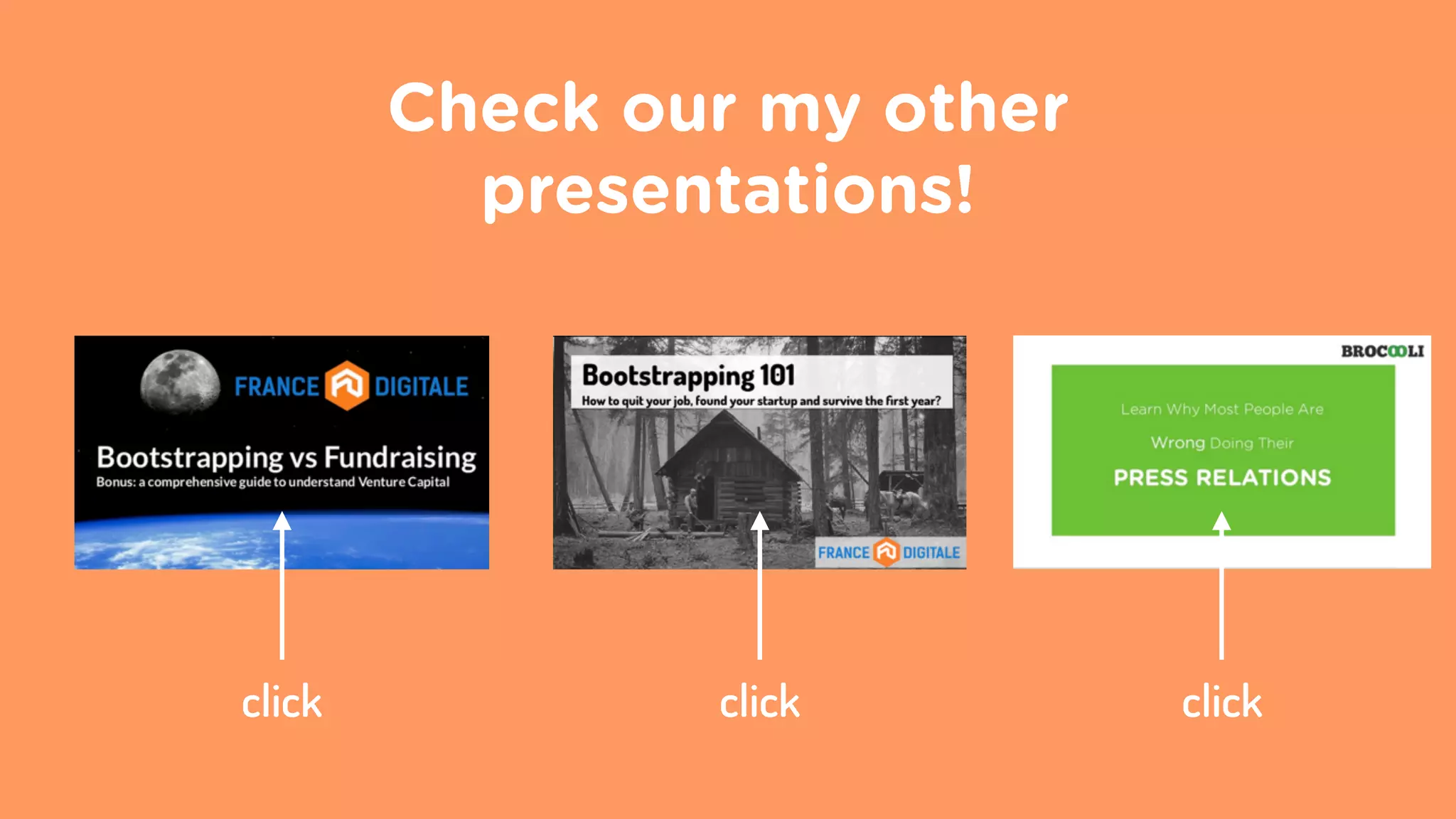 Check our my other
presentations!
click click click
 