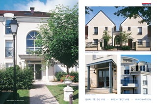 QUALITé DE vIE - ARCHITECTURE - INNOvATIONNoisy-le-Grand - Le Jardin Français
Moissy-Cramayel-Domaine
Montévrain-Domaine LePlessis-Trévise
 